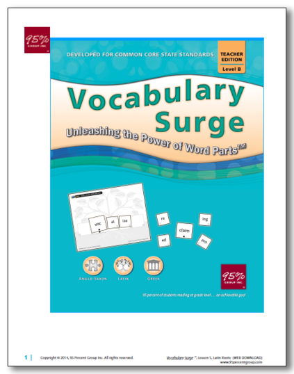 Vocab Surge B Sample