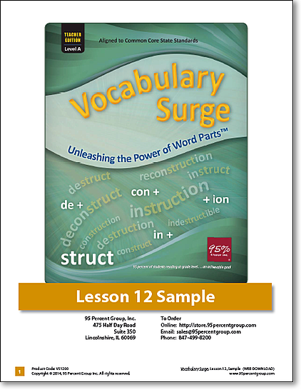 Vocab Surge A Sample